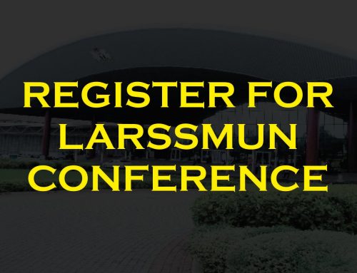 LARSSMUN CONFERENCE REGISTRATION
