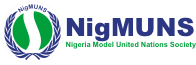 Nigeria Model United Nation Society Logo